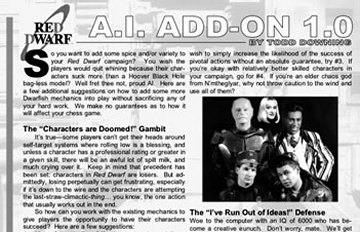 Red Dwarf - The Rpg 